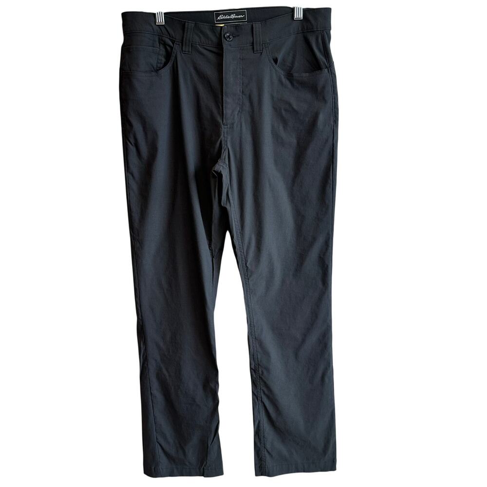 Eddie Bauer Travex Nylon Stretch Hiking Outdoor Pant Gray 32x30